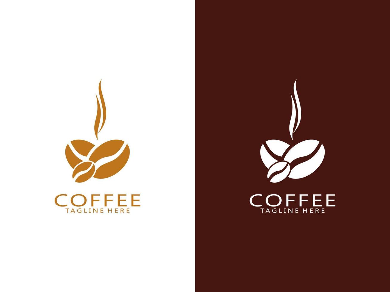 café logo diseño plantilla, vector café logo para café tienda y ninguna negocio relacionado a café.