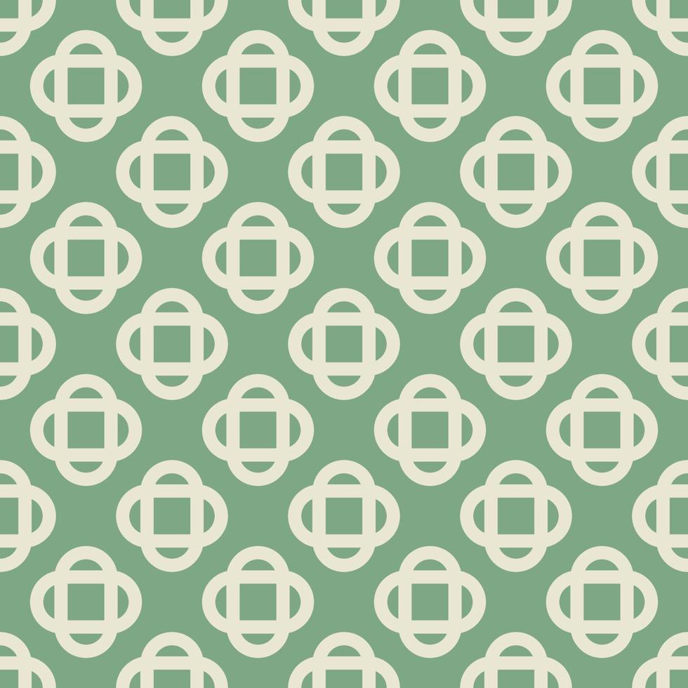 11.06.20.test from 30White pattern on green seamless design background. vector