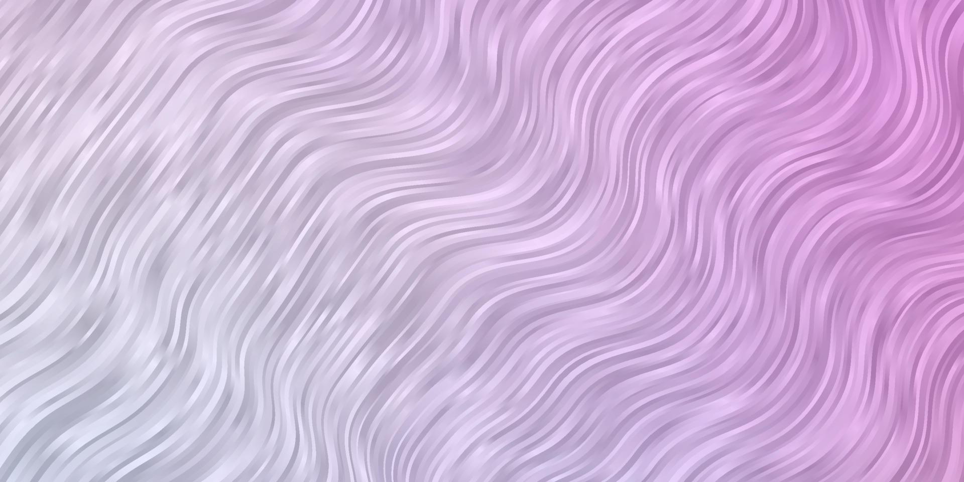 Light Purple, Pink vector layout with curves.