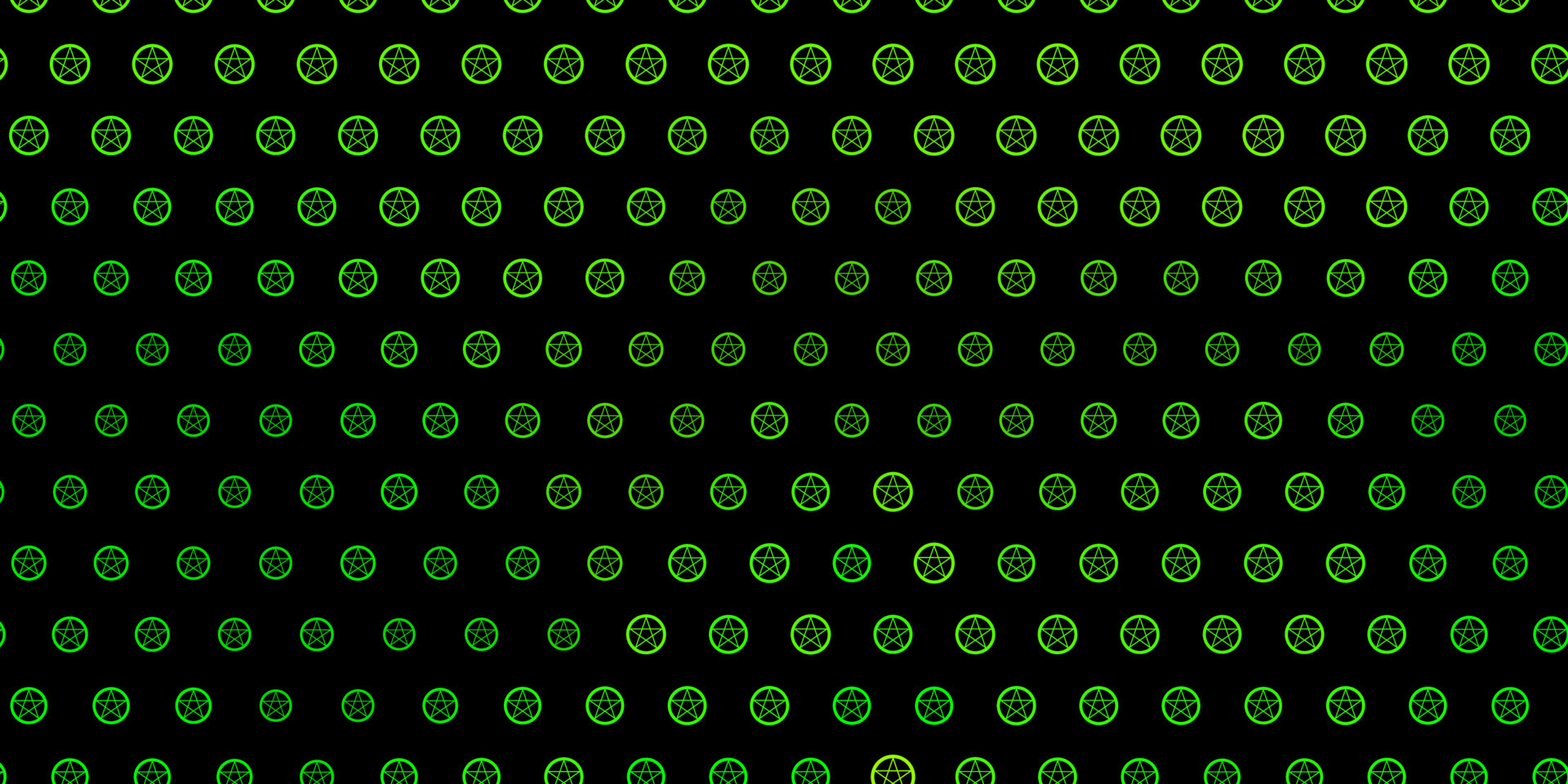 Dark Green vector pattern with magic elements. 21814359 Vector Art at