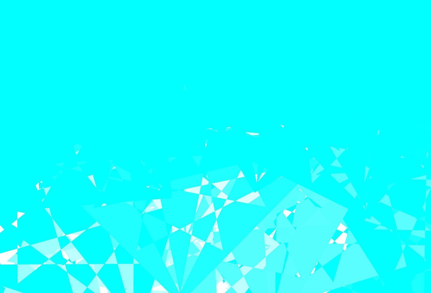 Light Green vector background with polygonal forms.