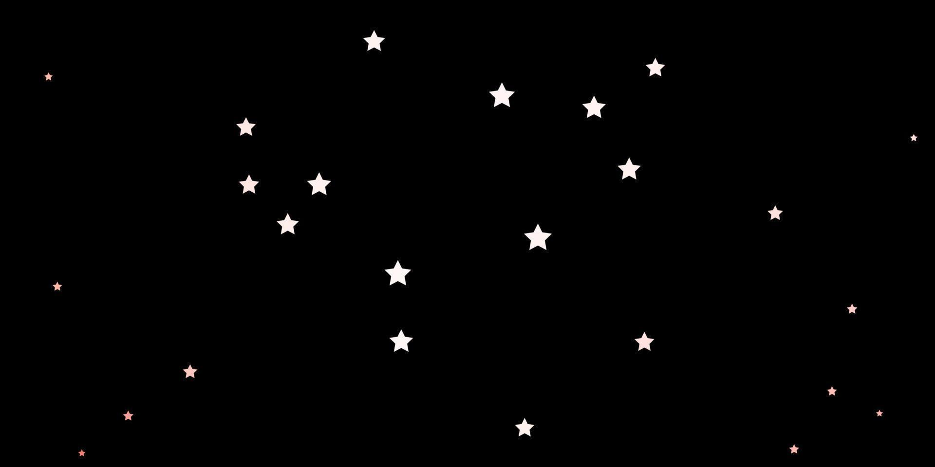 Dark Red vector layout with bright stars.