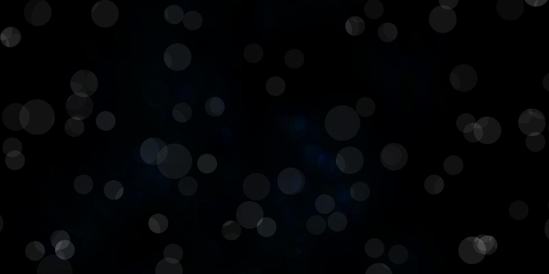 Dark BLUE vector layout with circles.