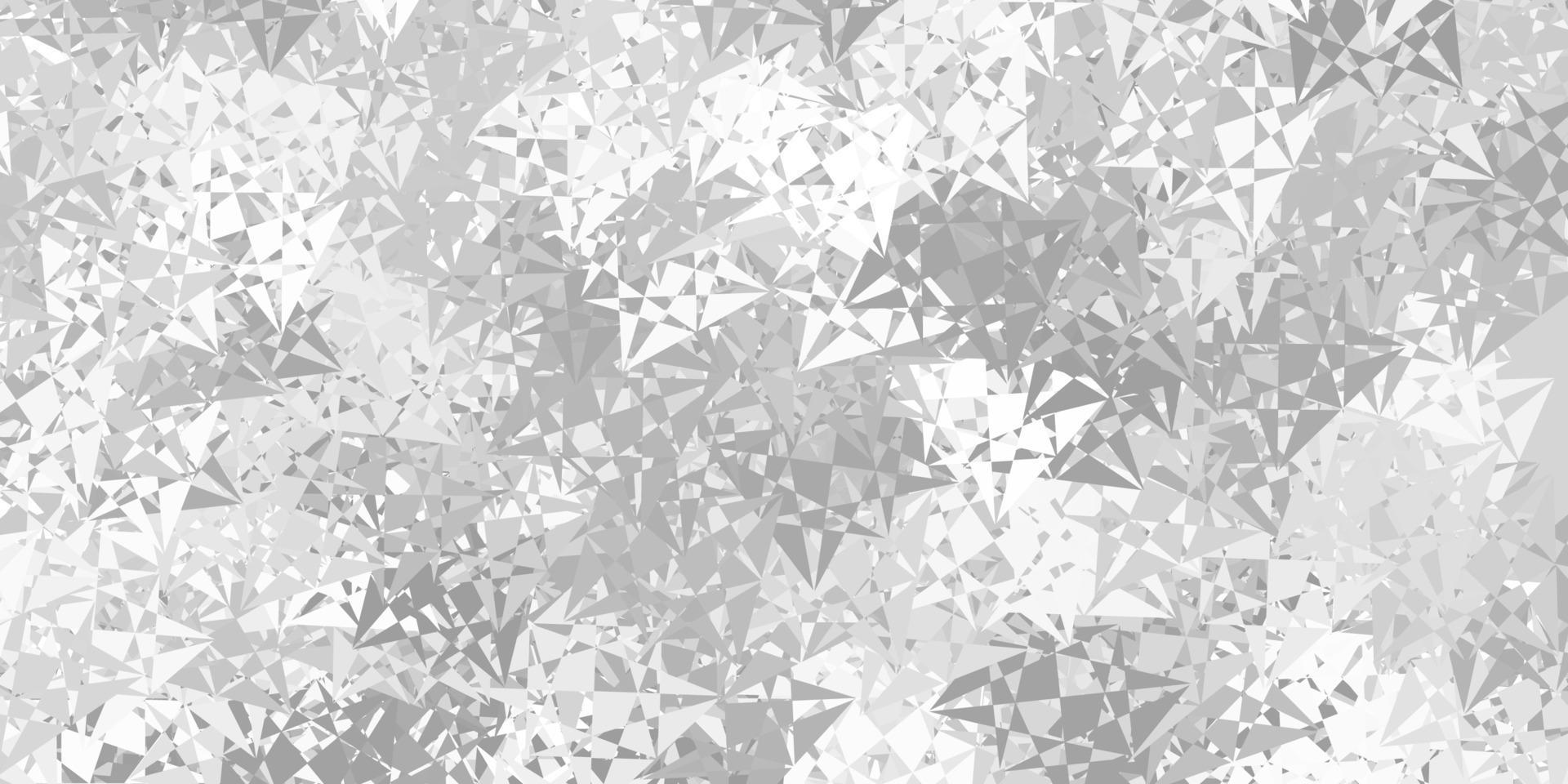 Dark gray vector pattern with polygonal shapes.