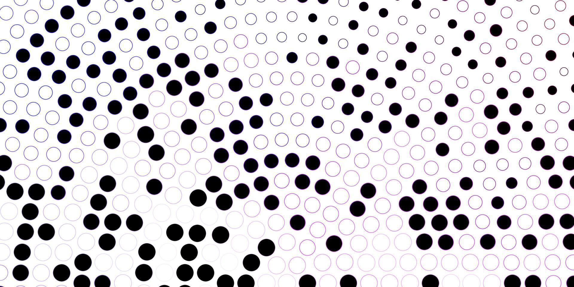 Dark Purple vector backdrop with dots.