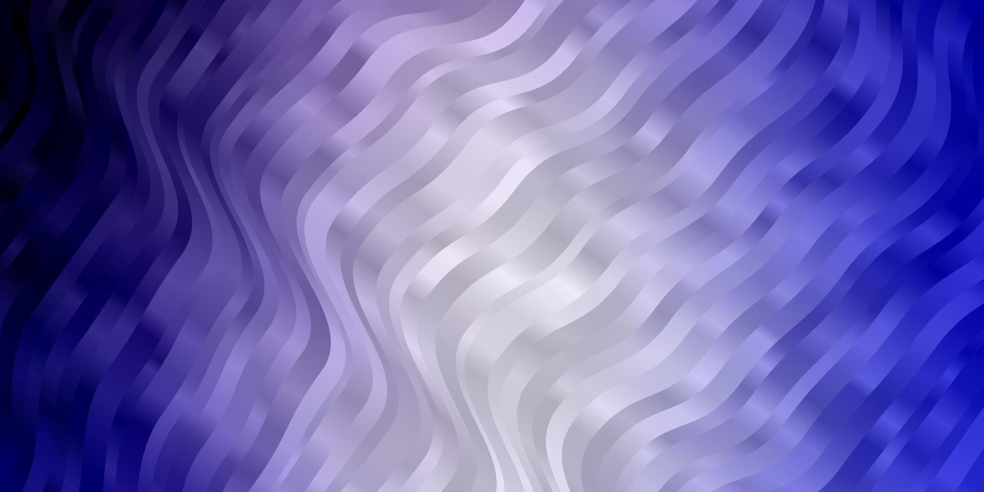 Light Purple vector background with bent lines.