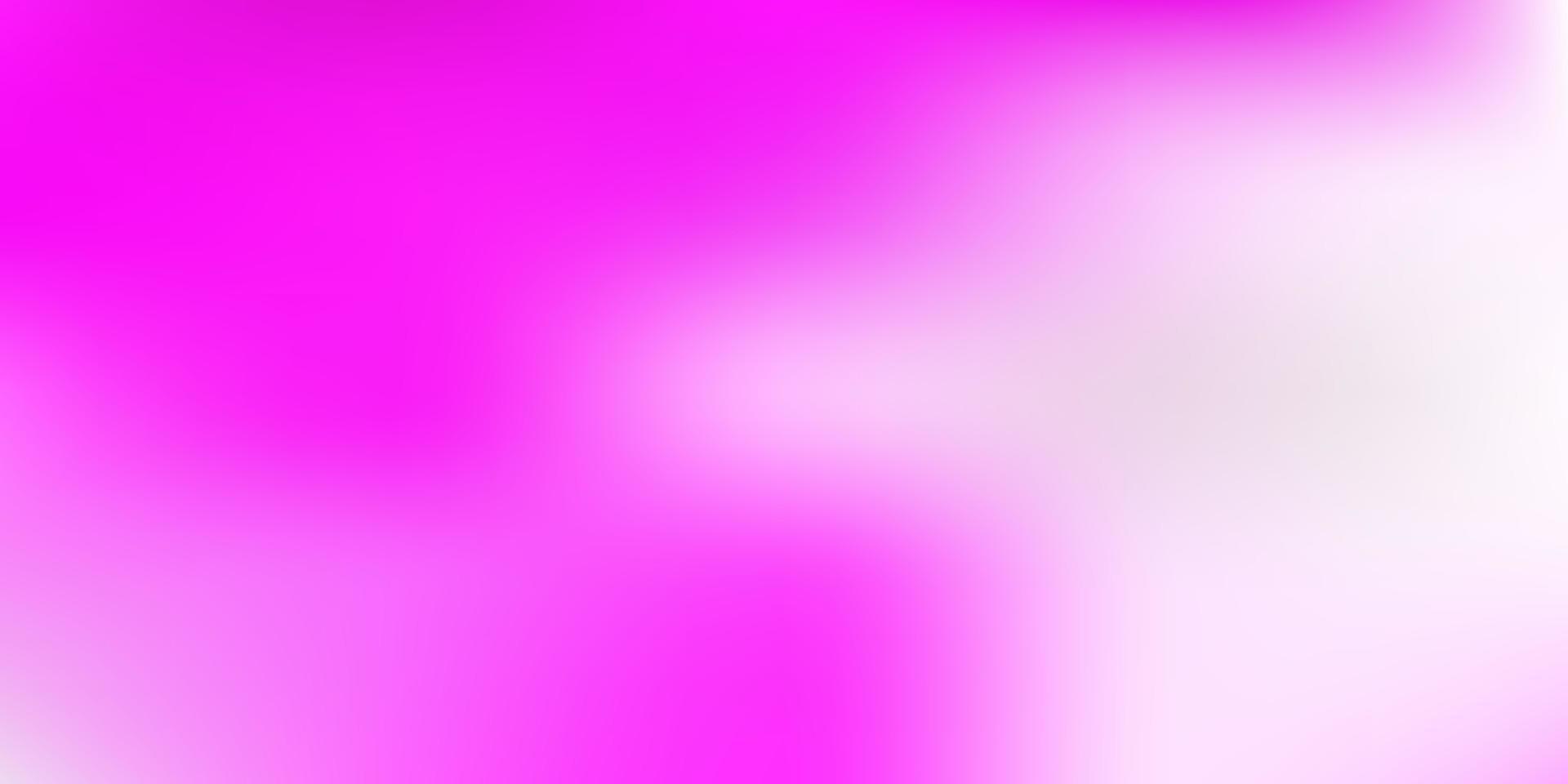 Plantilla de desenfoque degradado vectorial de color púrpura claro, rosa. vector