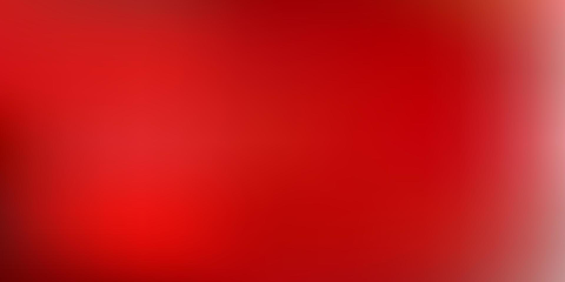 Light red vector abstract blur layout.