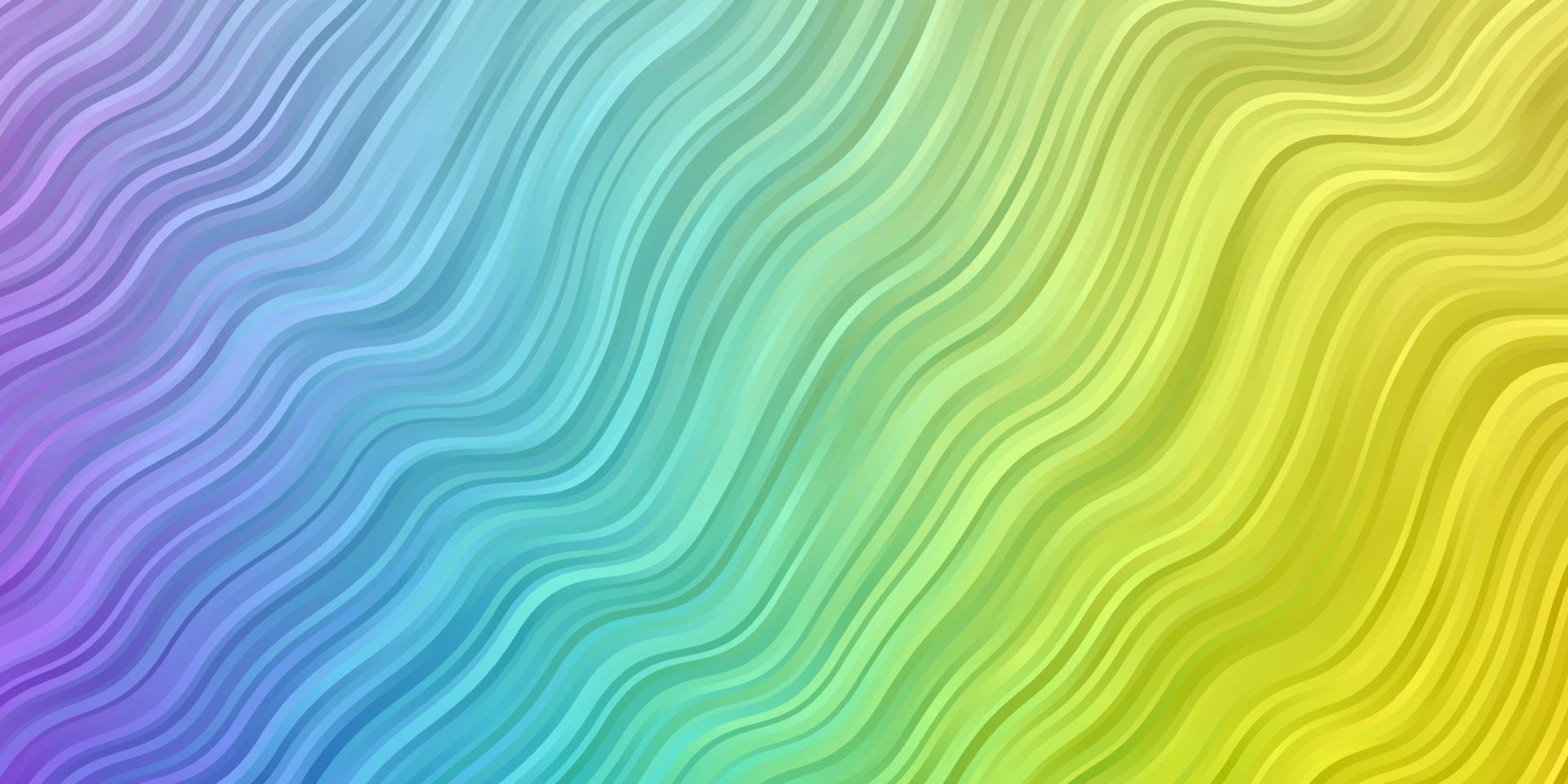 Light Multicolor vector background with bows.