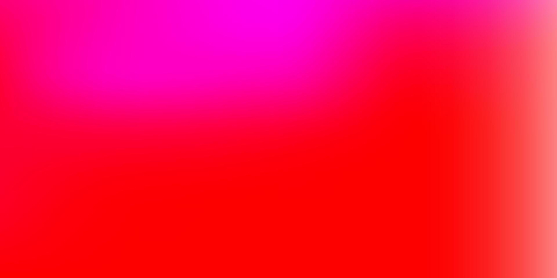 textura de desenfoque de vector rosa claro, rojo.