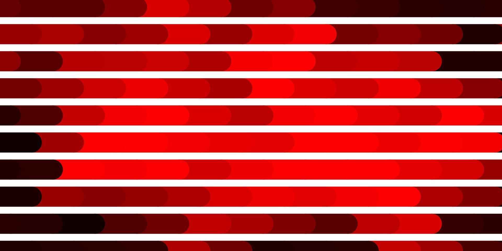 Dark Red vector texture with lines.