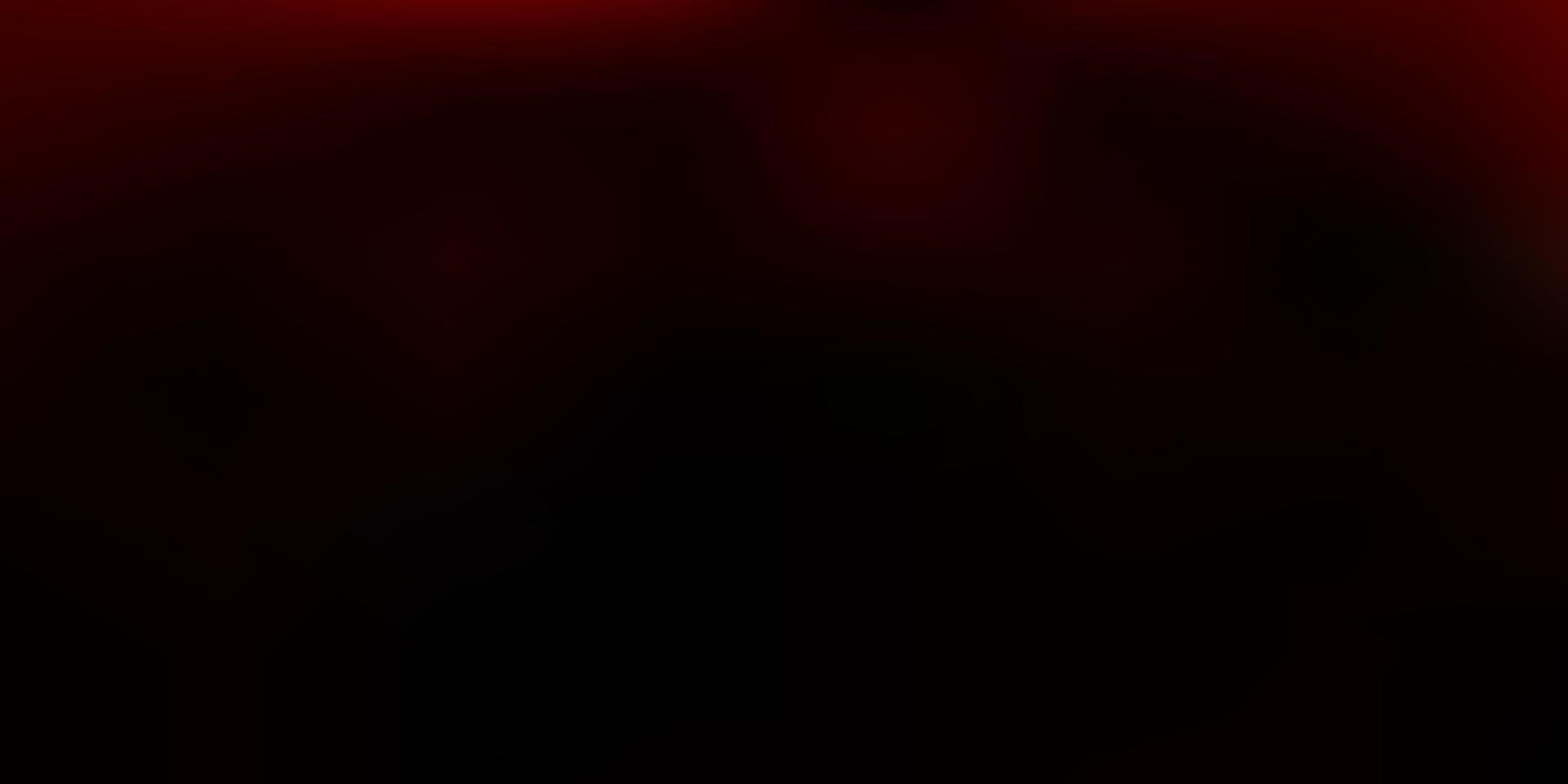 Dark red vector abstract blur template.