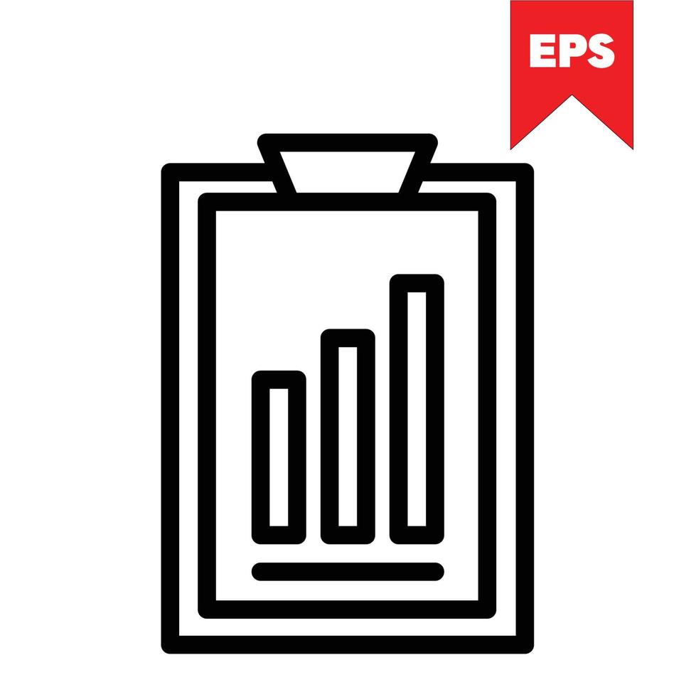 report bar chart 21814863 Vector Art at Vecteezy