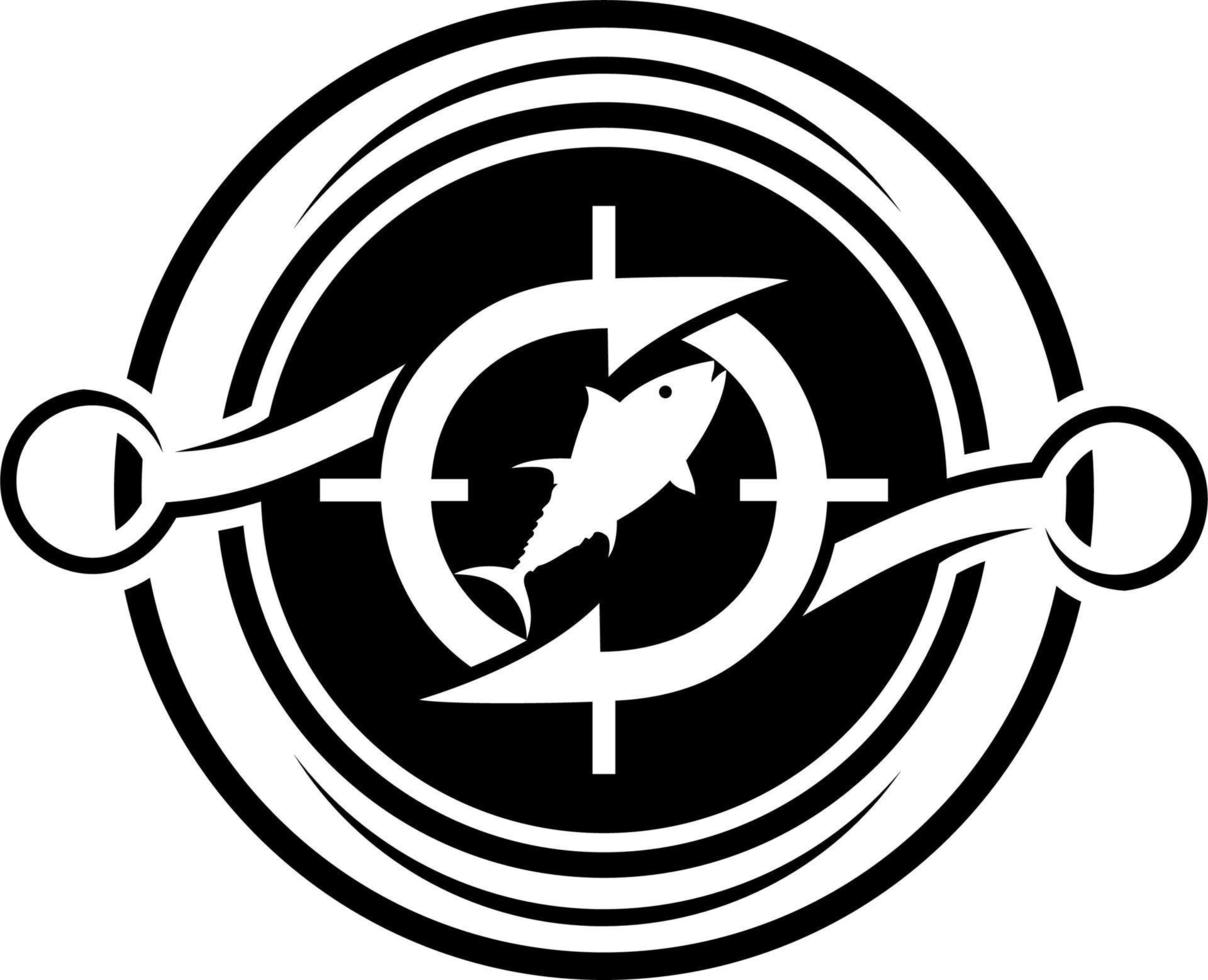 SIMPLE FISHING LOGO vector