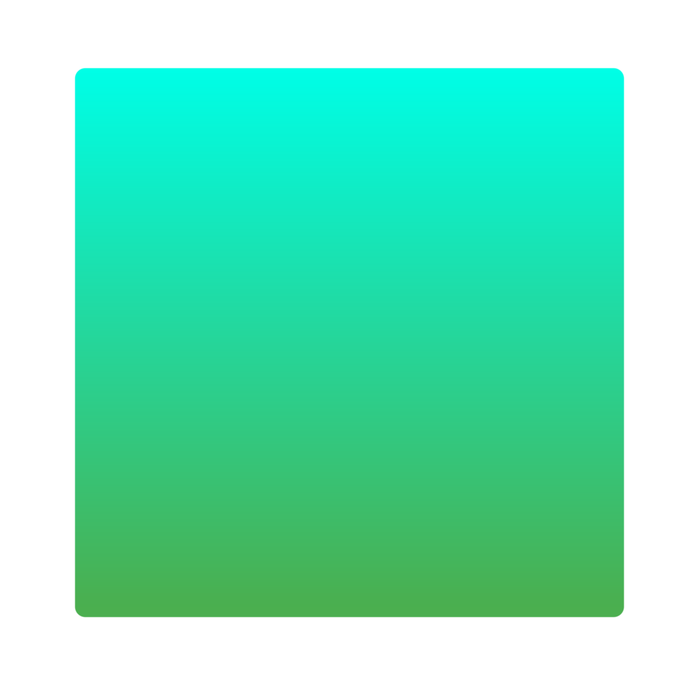 color blank square icon png