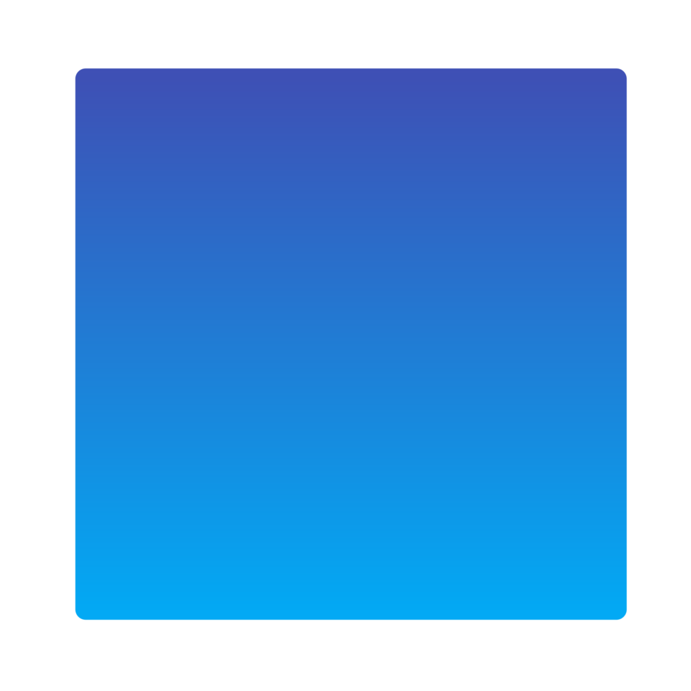 color blank square icon png