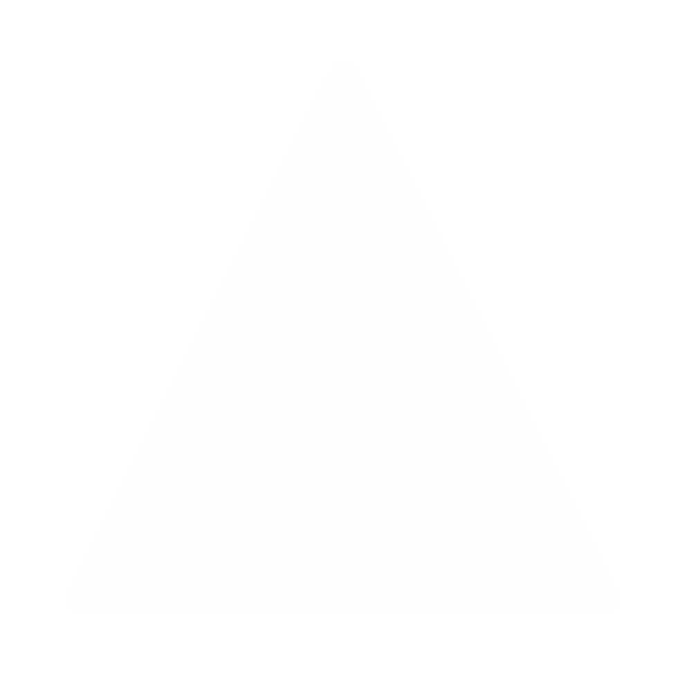 Triangle forme icône signe png