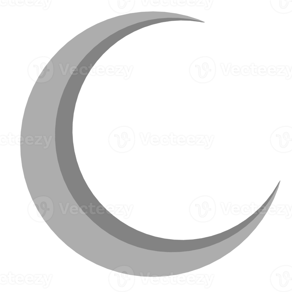 crescente lua ícone png