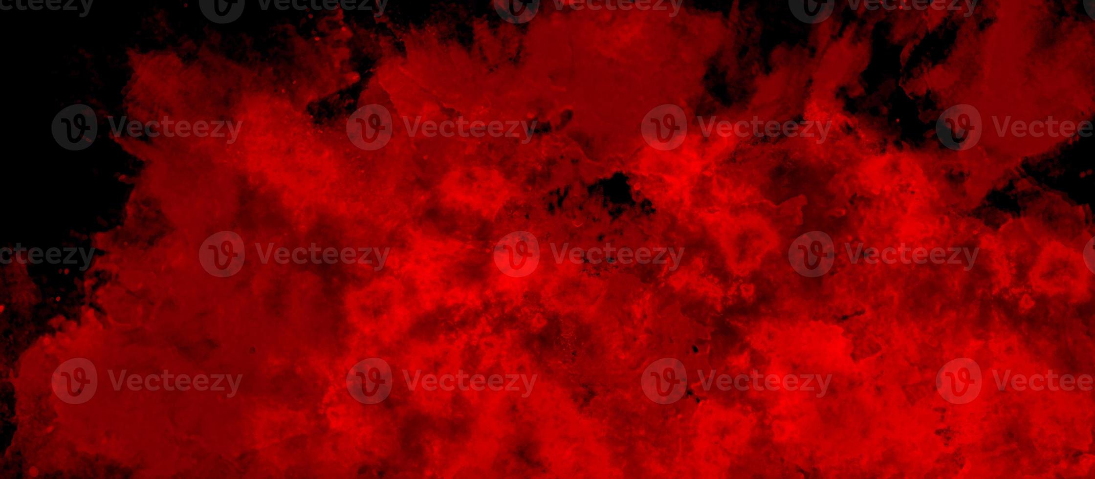 dark red concrete paper texture background, beautiful dark red powder effect grunge background. colorful watercolor texture hand drawn design, old vintage distressed bright red paper background. photo