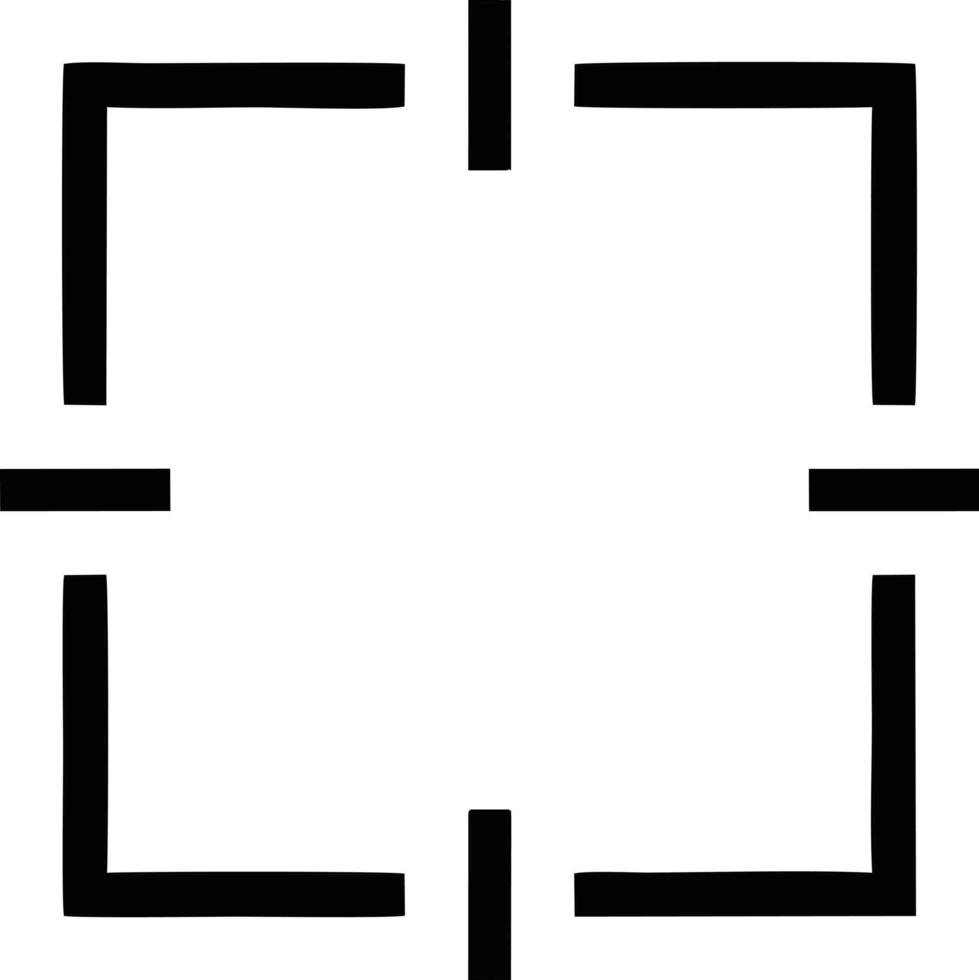 Target focus icon symbol design image, illustration of the success goal icon concept. EPS 10 vector