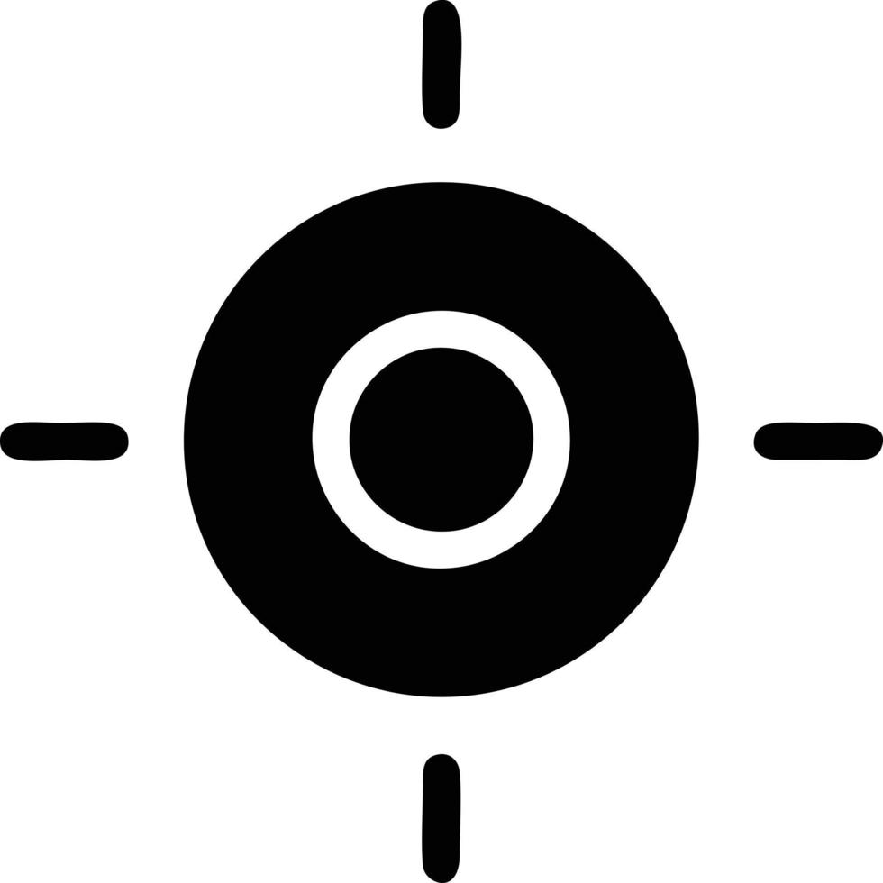 Target focus icon symbol design image, illustration of the success goal icon concept. EPS 10 vector