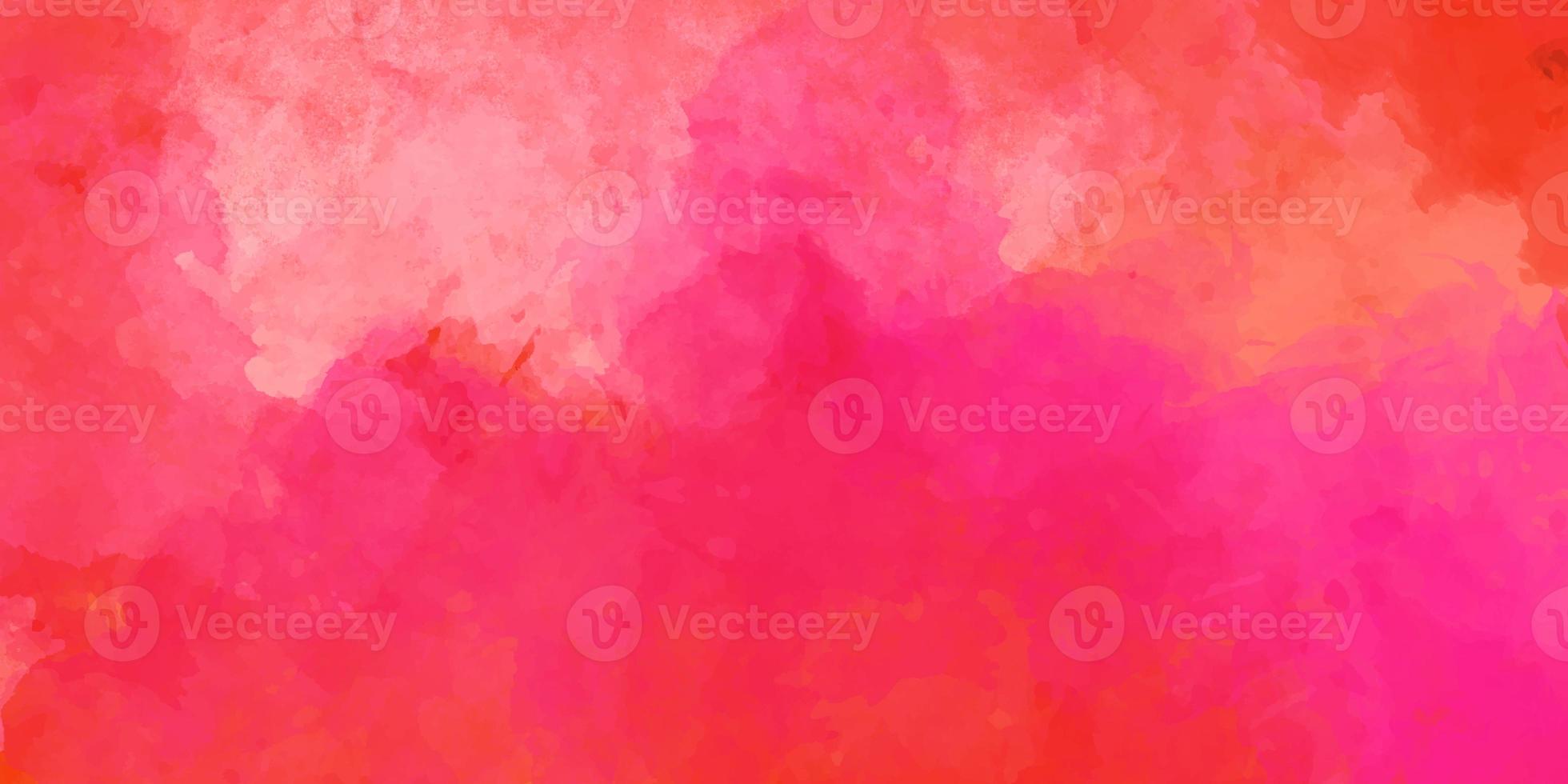 Abstract pink red watercolor background. Red watercolor texture. Abstract watercolor hand painted background. Magenta Paper Texture. watercolor galaxy sky background. Watercolor texture for design. photo