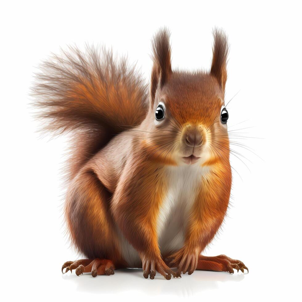 squirel illustration aesthetic photo