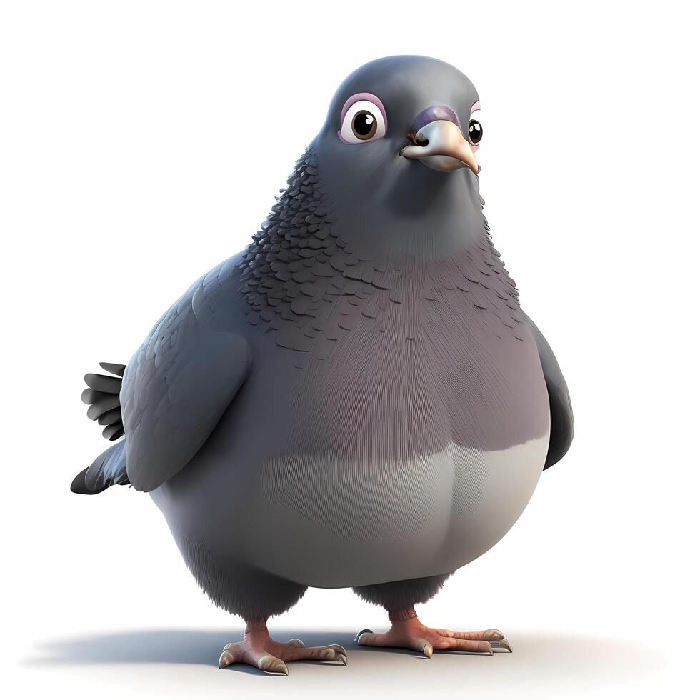 pigeon illustration aesthetic photo