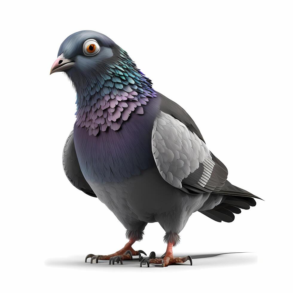 pigeon illustration aesthetic photo