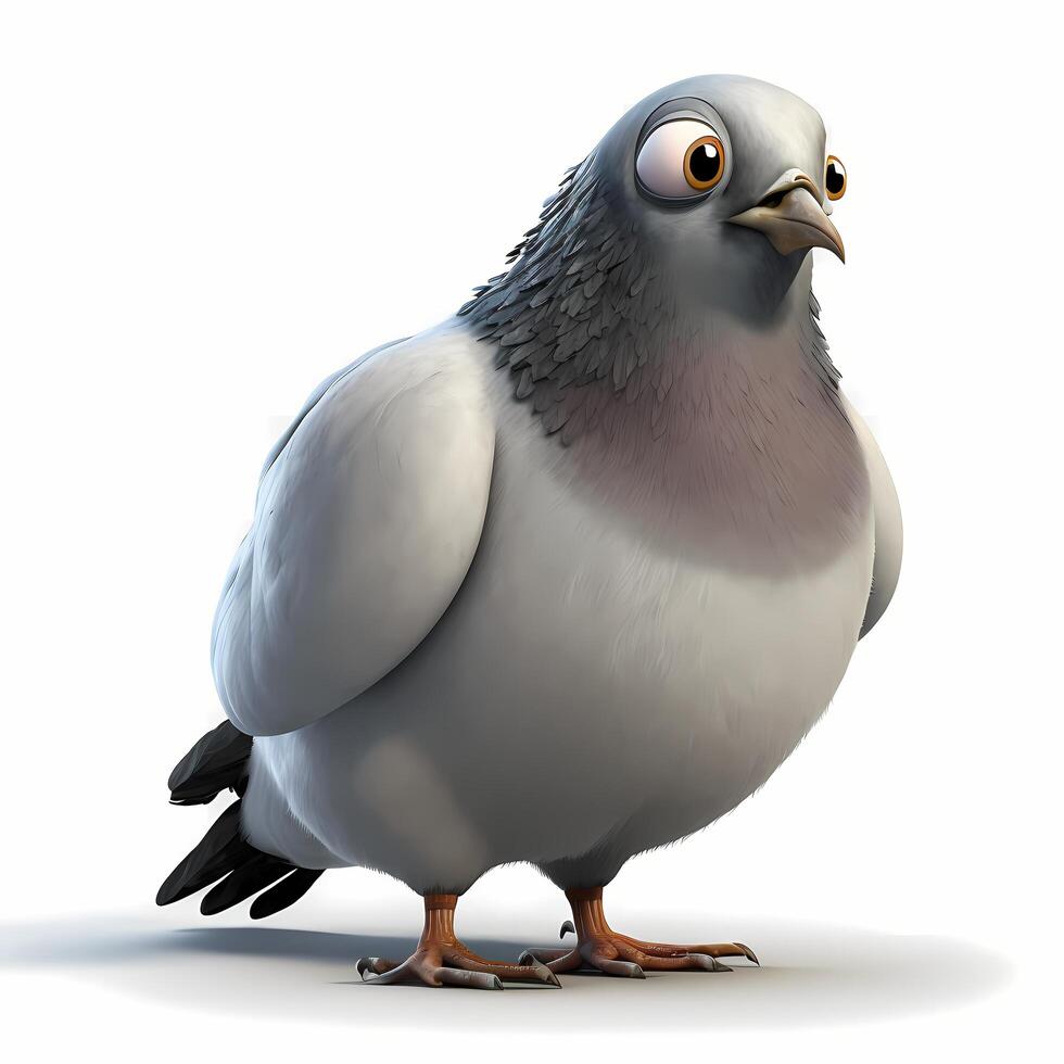 pigeon illustration aesthetic photo