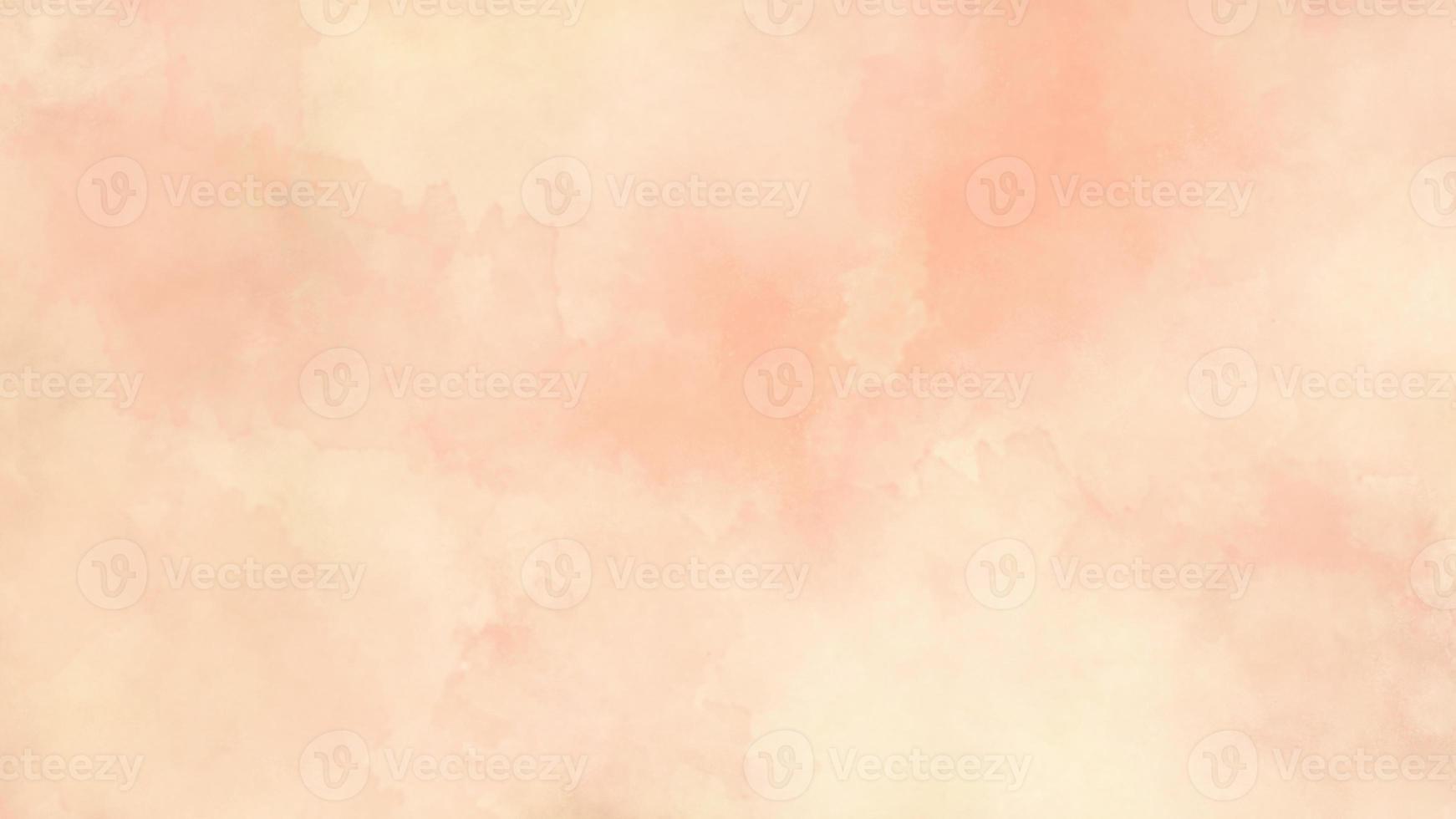 soft orange paper texture. watercolor painting soft textured on wet white paper background. Soft blurred abstract pink roses background. abstract soft pink watercolor background with space photo