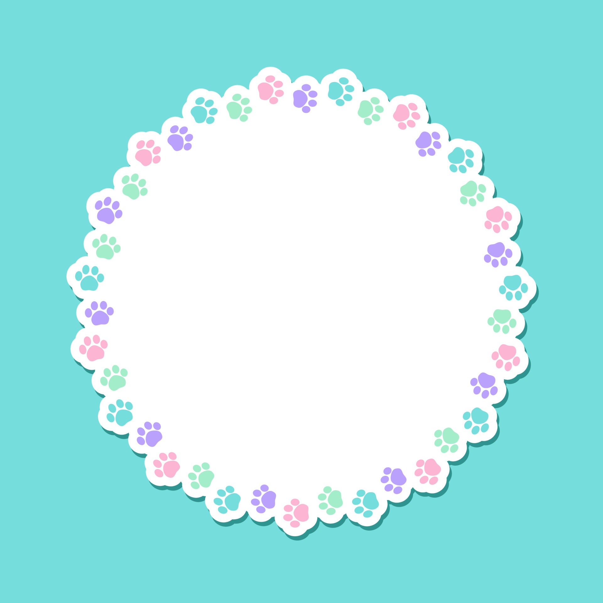 Paw Print Borders Google Search Embossing Folder Book vrogue.co