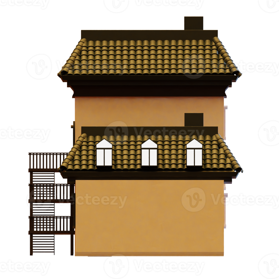 3D LOWPOLY HOUSE png