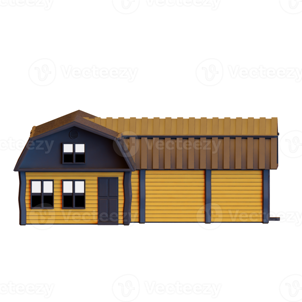 MODELING 3D HOUSE png