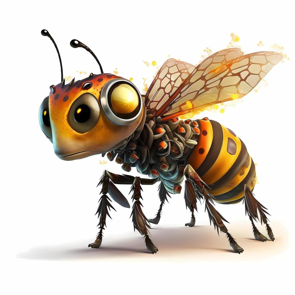 bee illustration aesthetic photo