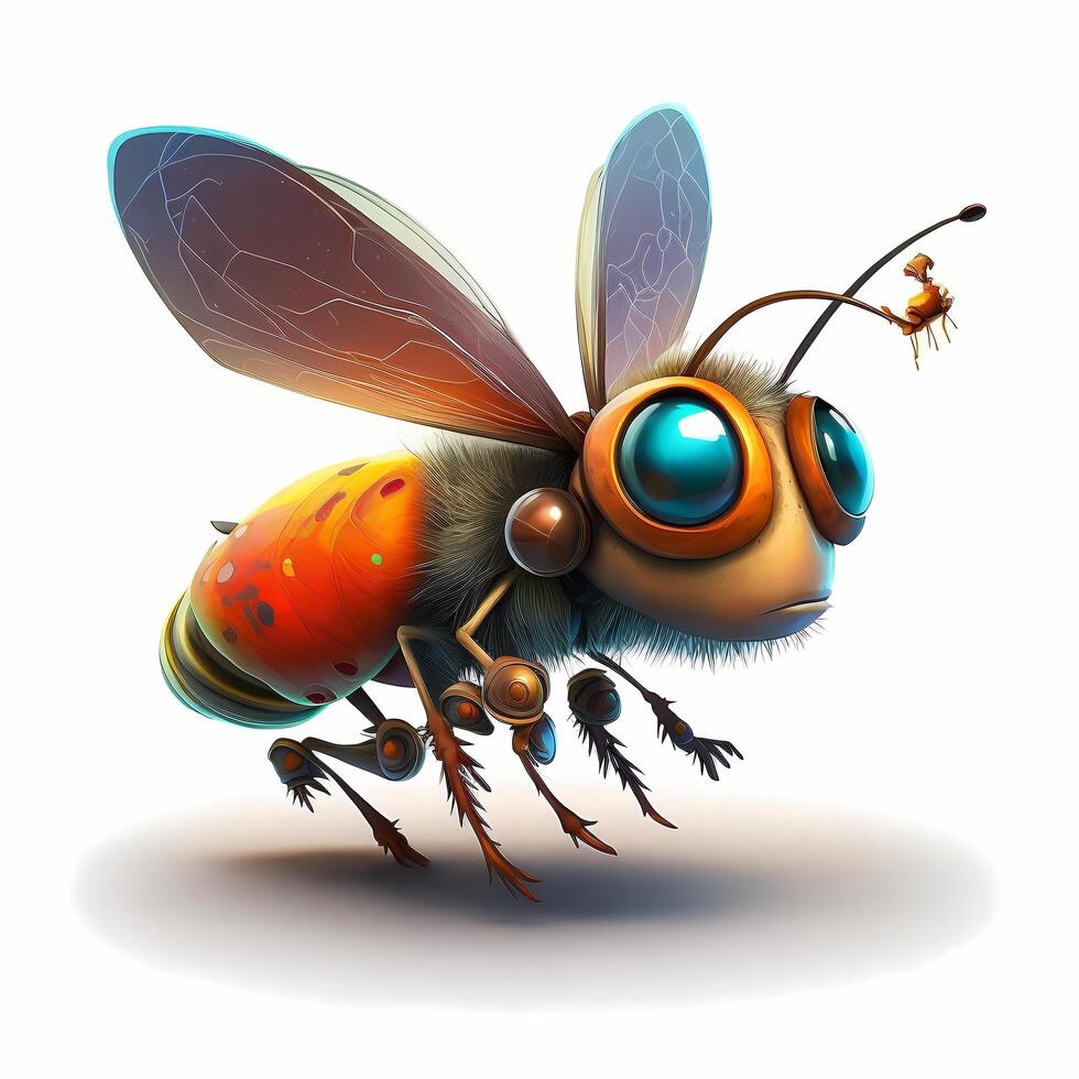 bee illustration aesthetic photo