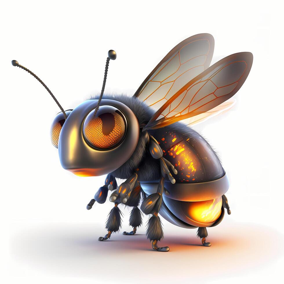bee illustration aesthetic photo