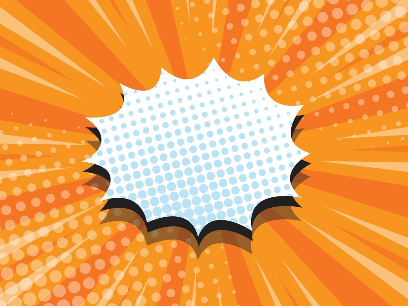 abstract comic book, pop art cartoon background vector