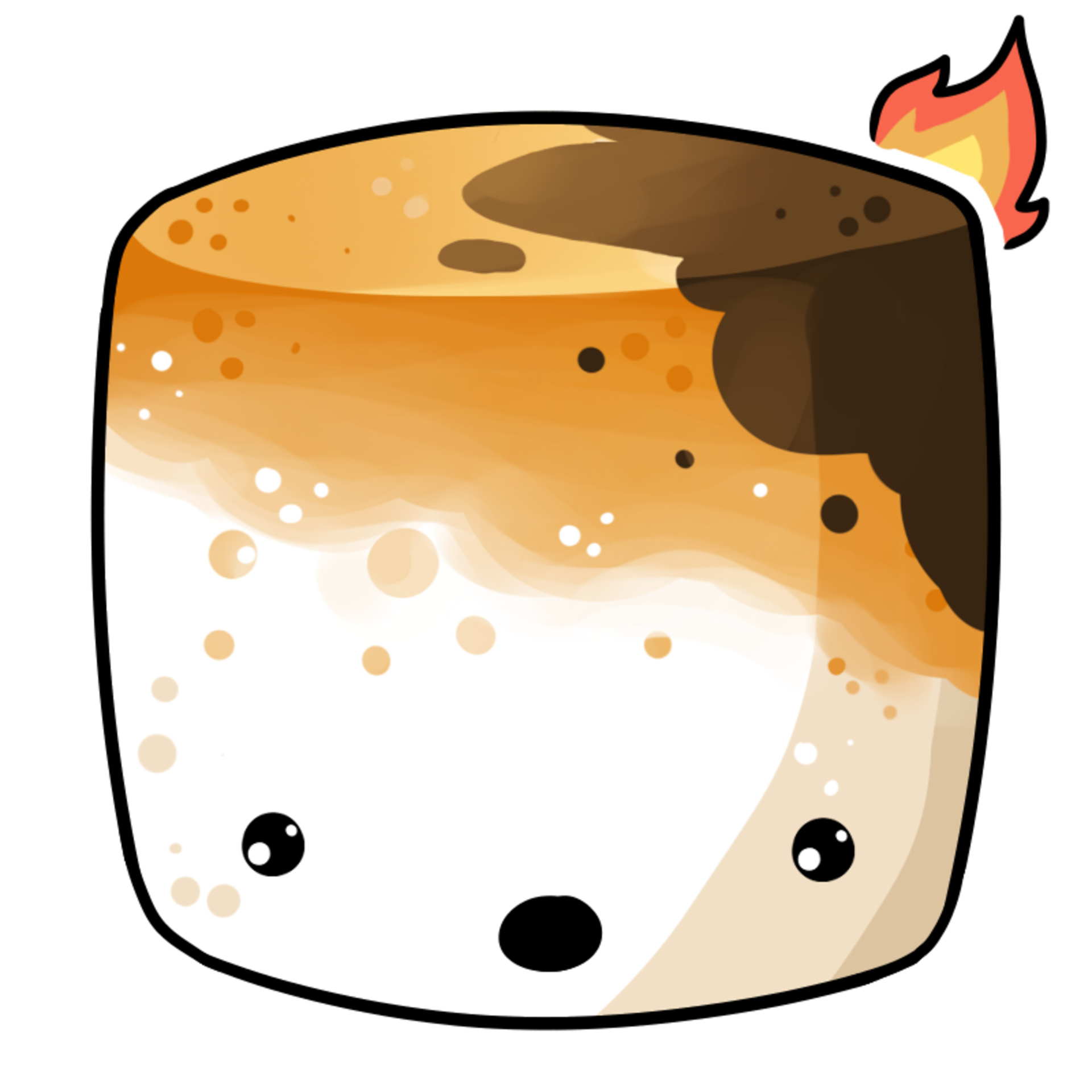 Hot Marshmallow Face 21819330 PNG