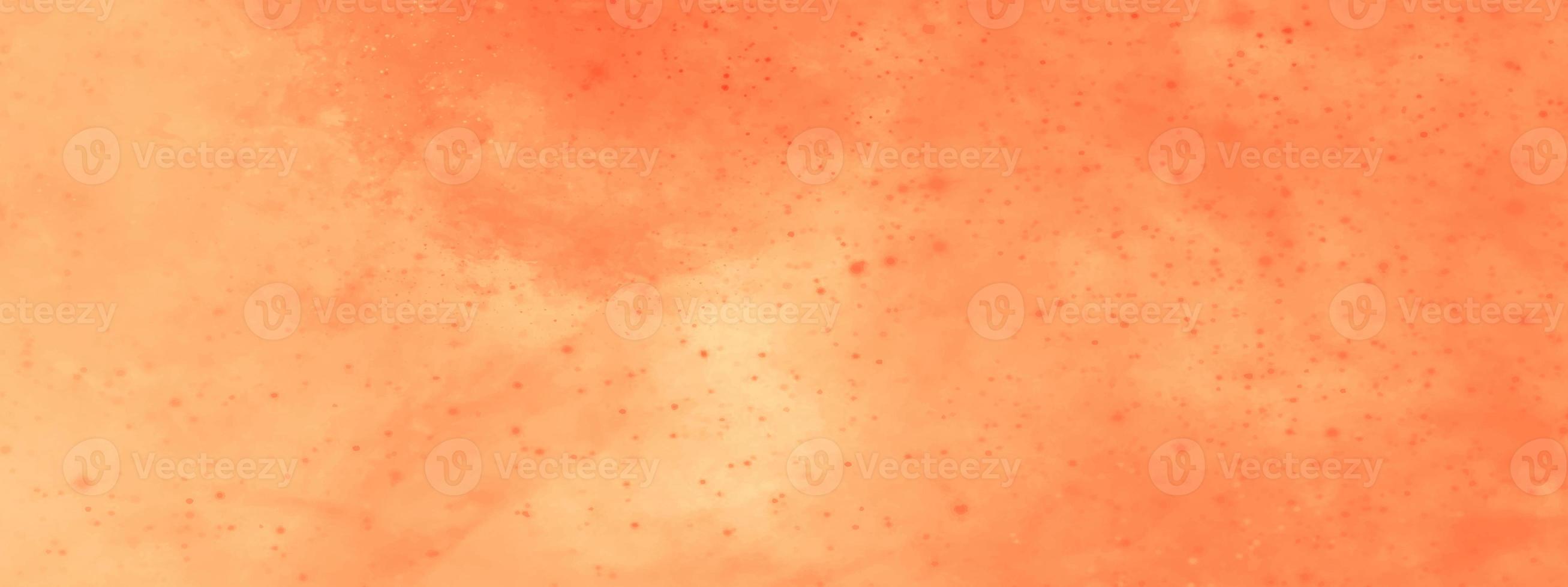 Background with orange. Fire background. Abstract orange watercolor background. Orange grunge Paintbrush texture photo