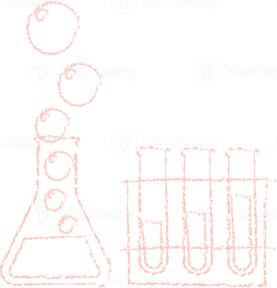 rosado prueba tubos tiza línea Arte png