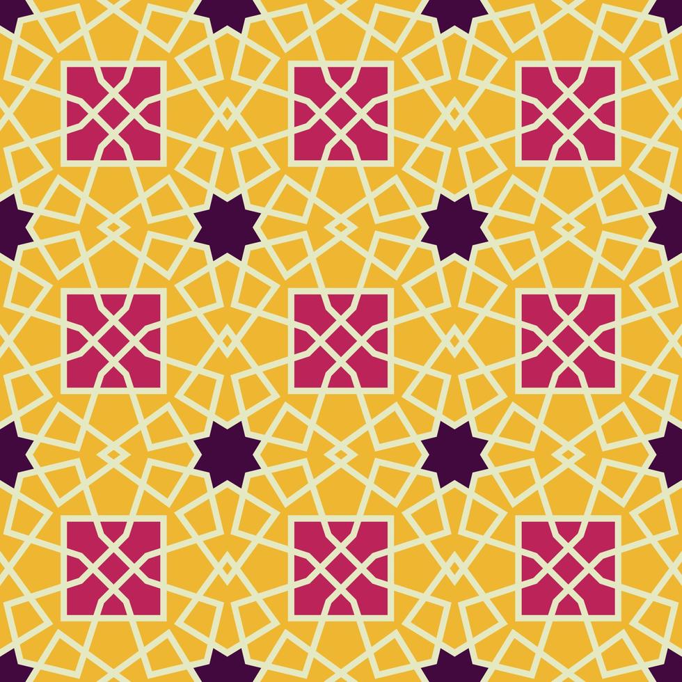 Oriental geometric pattern p21 vector