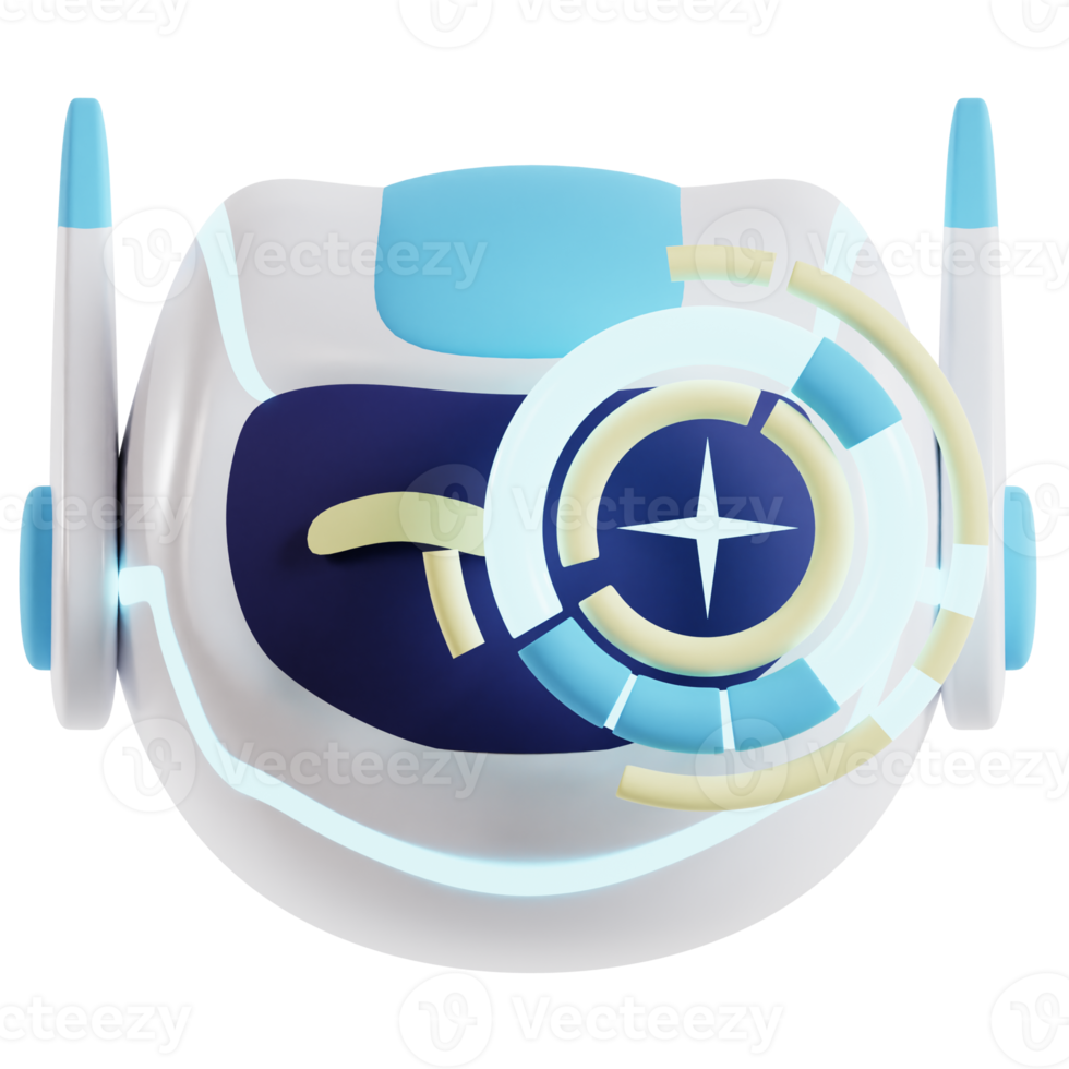 AI Biometric Recognition 3d artificial intelligence icon png
