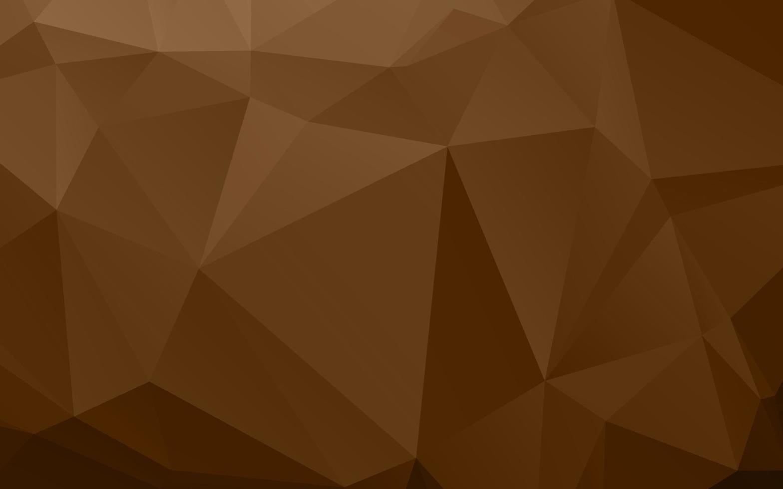 Brown Polygon Background Design vector