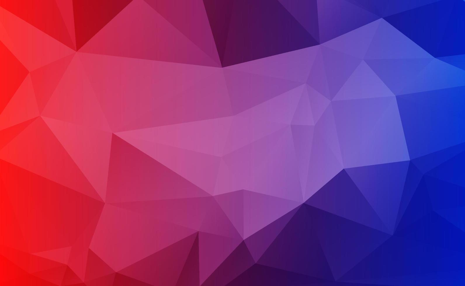 red blue Free Polygon background design gradient vector