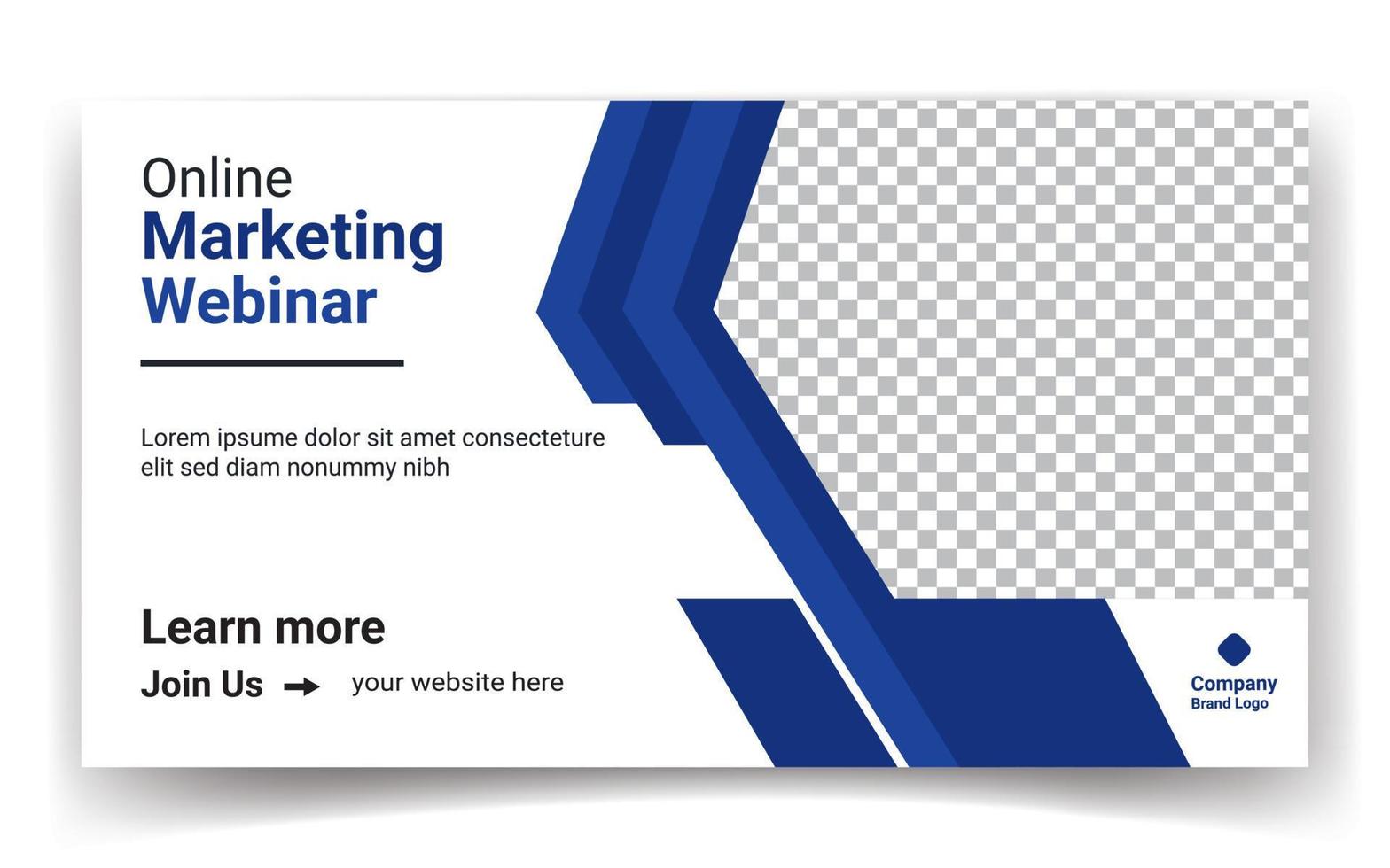 business  cover page or web ads banner design template Free Vector