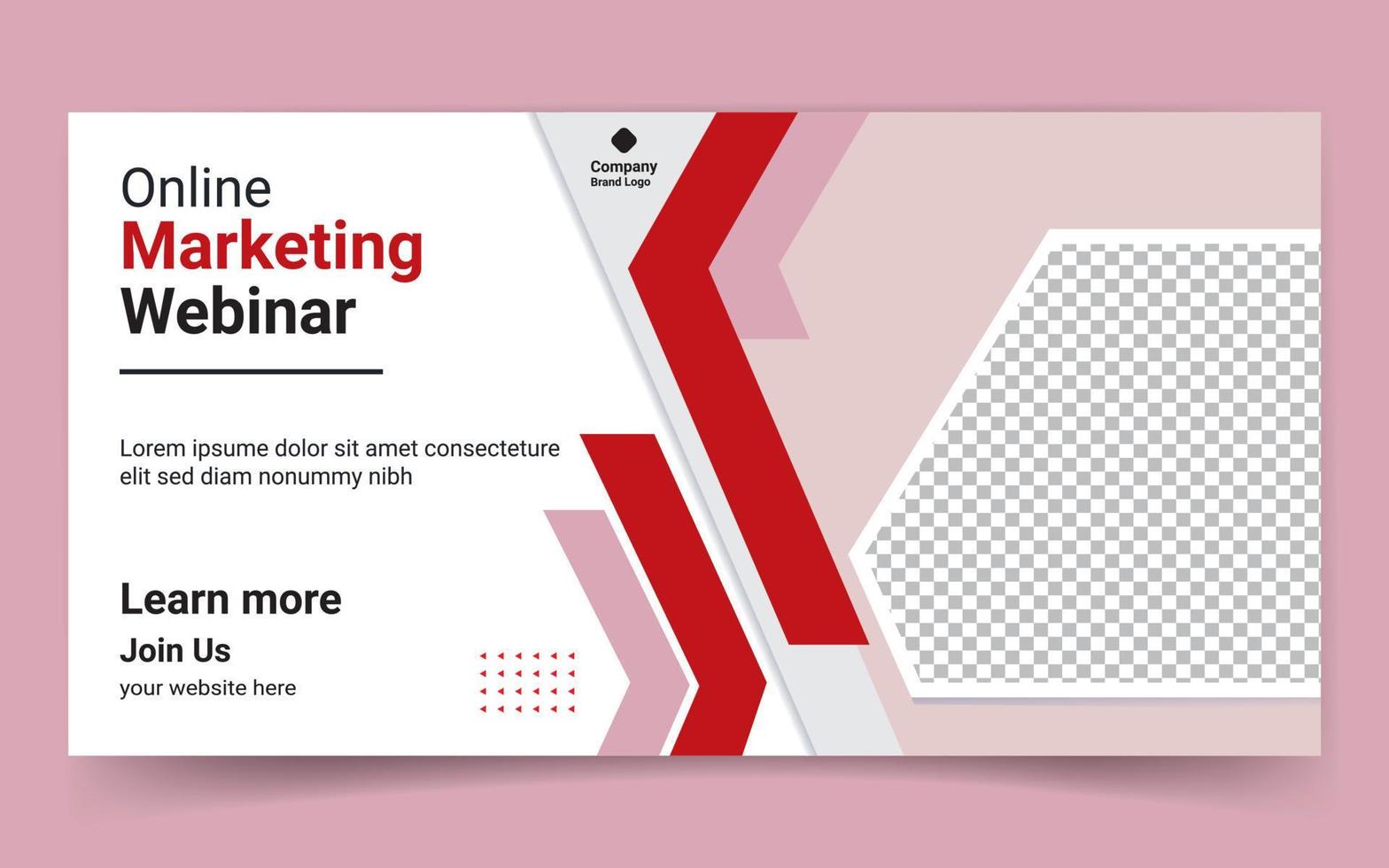 business  cover page or web ads banner design template Free Vector