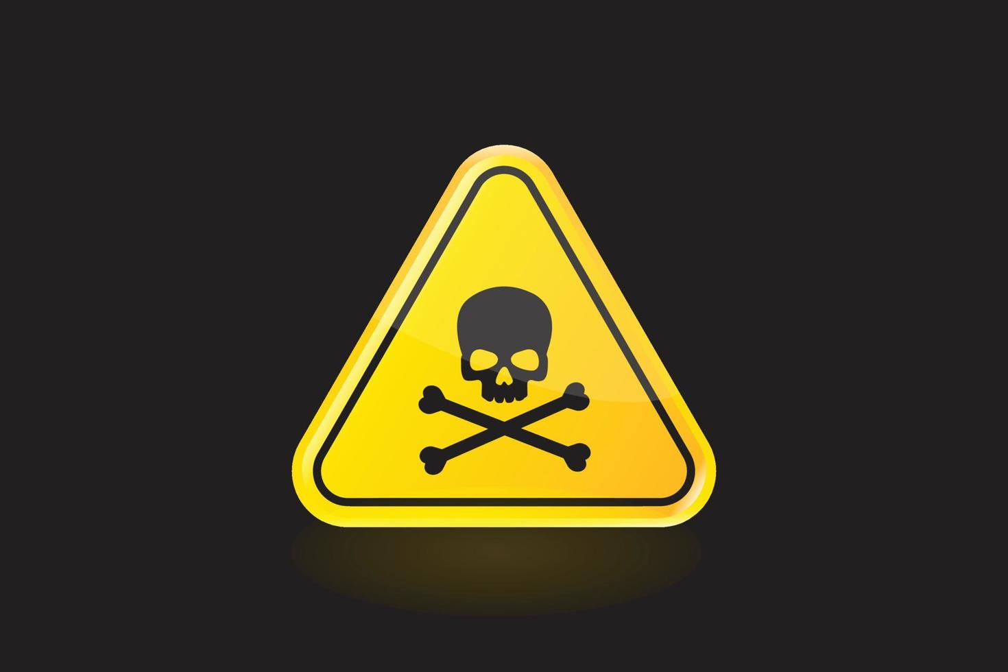 Warning label, warning tape, danger signs vector. vector