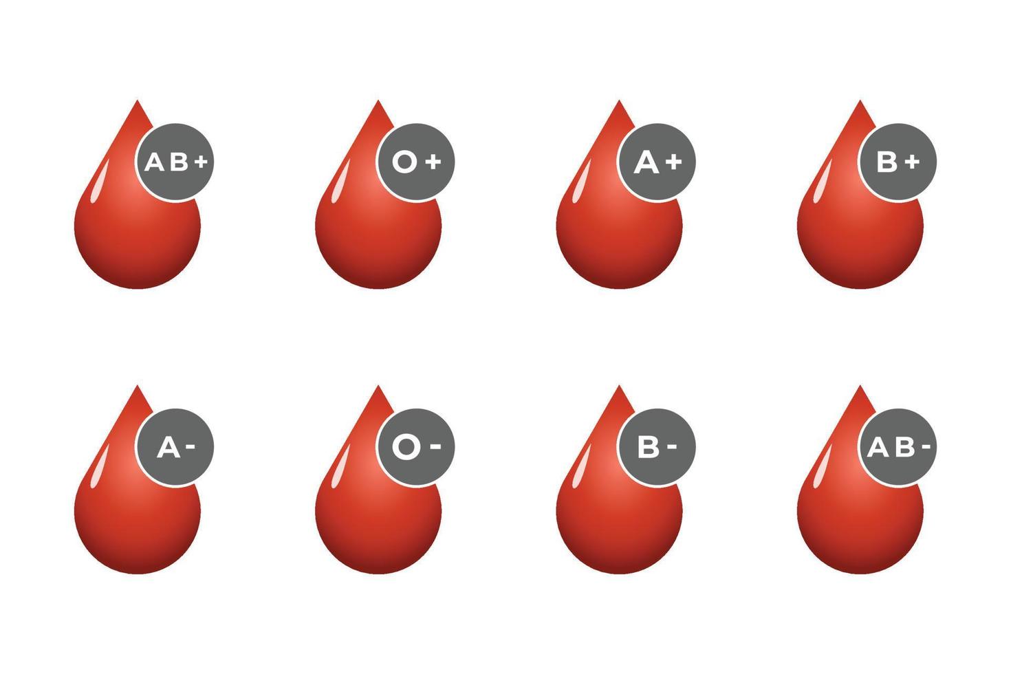 Blood Donation vector illustration with red heart and drop counter.