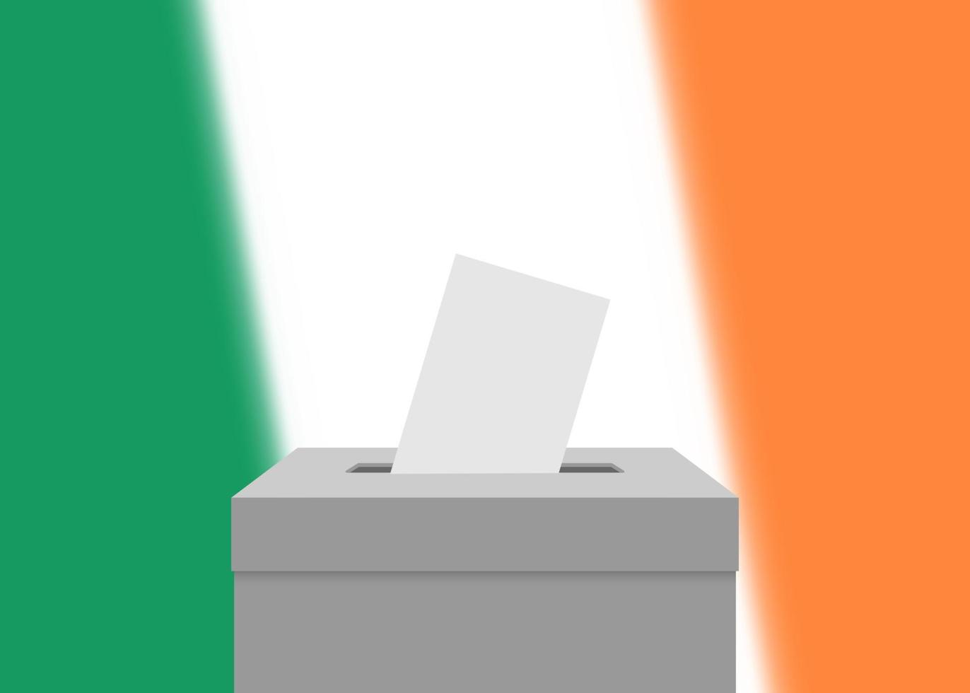 Election banner background vector
